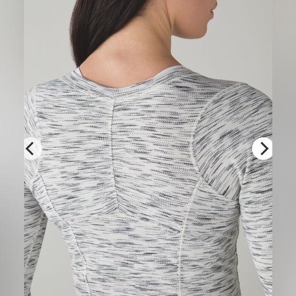 Lululemon 5 Mile Long Sleeve
Tiger Space Dye Black White EUC - Picture 5 of 16